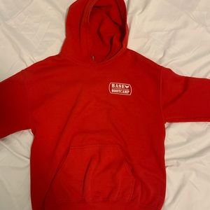 Red hoodie